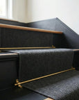 Unlacquered Brass Stair Rods: Vintage Style Runner Rod, Staircase Hardware