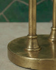 Solid Brass Freestanding Toilet Paper Holder: Mega Roll Holder Storage For Bathroom